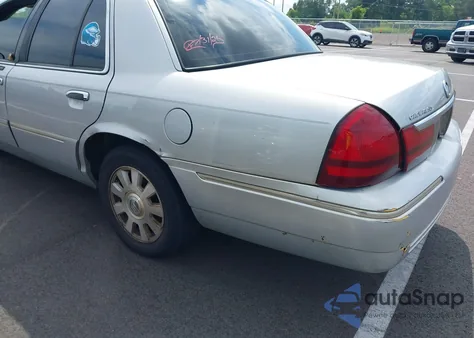 2003 Mercury Grand Marquis Ls from USA, damaged, VIN 2MEFM75W03X617309